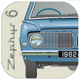 Ford Zephyr Six 1951-56 Coaster 7